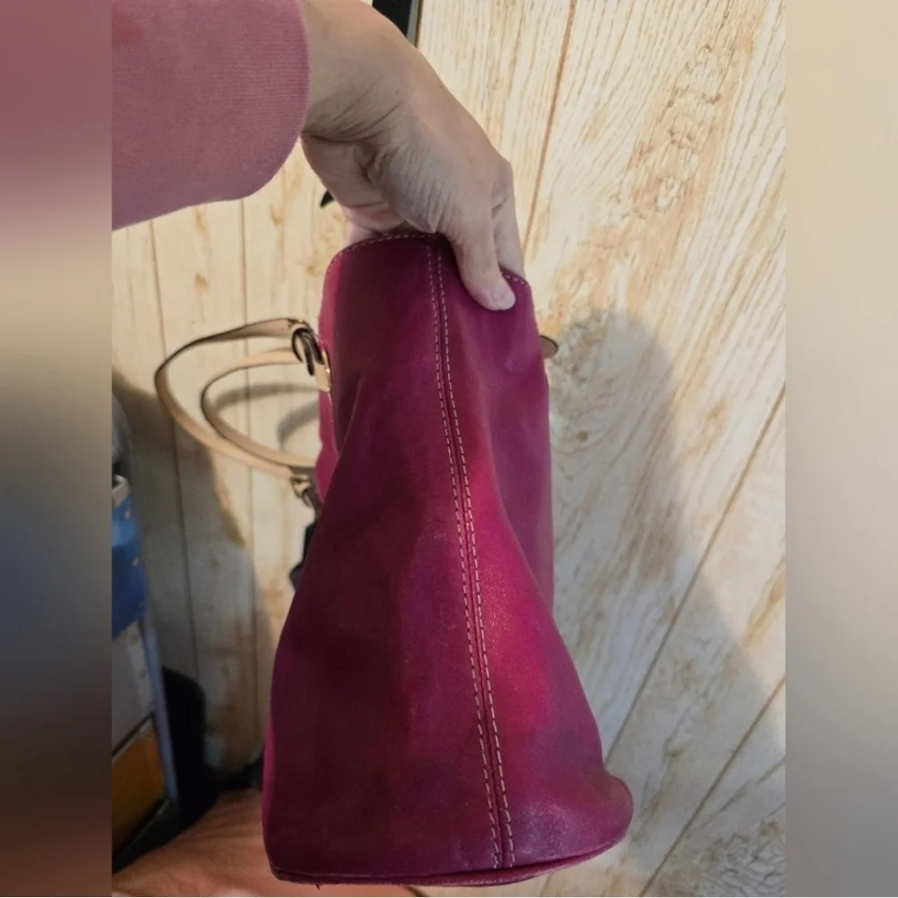 Michael Kors Elegant Raspberry Pink Handbag Preloved